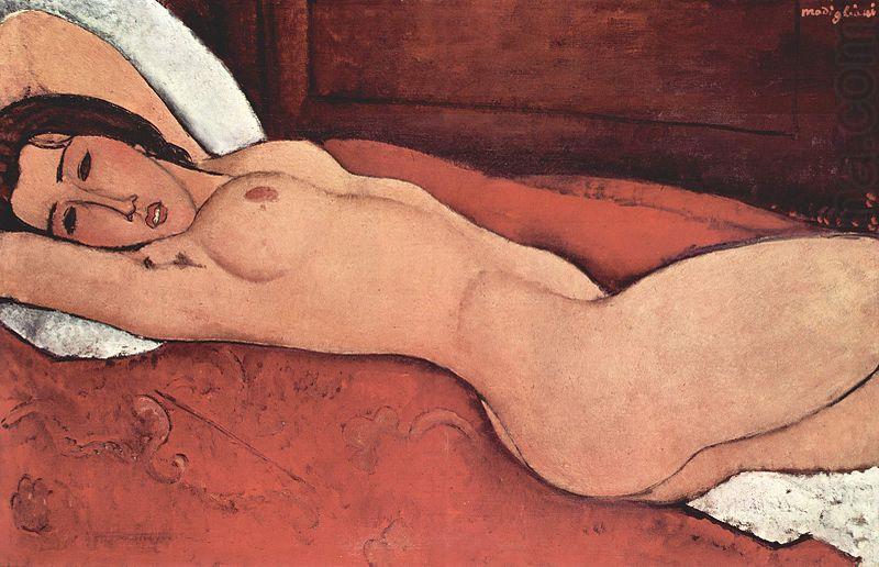 Amedeo Modigliani Liegender Akt mit hinter dem Kopf verschrankten Armen china oil painting image